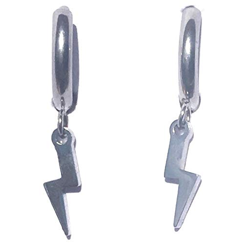 PENDIENTES RAYO ACERO INOXIDABLE - MASBARATA.ES