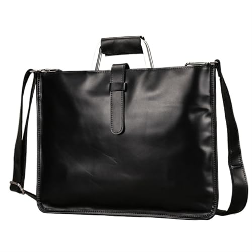 Porte-documents styliste fin pour homme actif en cuir vintage