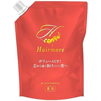 Amazon 医薬部外品 Hairmore ヘアモア スカルプエッセンス 女性用育毛剤 詰替え用 Hairmore 育毛 養毛用トニック エッセンス 通販