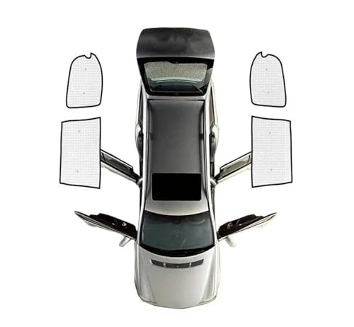 日よけ に適合する ランド クルーザー プラド J120 LC120 120 2003-2009 日よけ フロントガラス サンシェード スクリーン(Rear Windows)