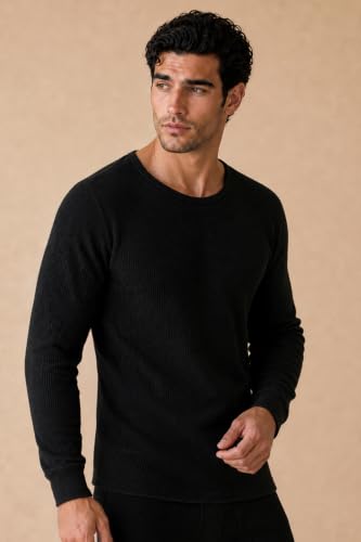 Image of Van Heusen Men's Anti-Bacterial Full Sleeve Soft Comfort Thermal Top