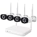 Produktbild 5MP+Mikrofon+PC Software LUVISION WLAN Funk Überwachungssystem, Überwachungskamera Set Aussen mit 10CH DUAL Wireless NVR Überwachungskamera Set mit Bewegungserkennung, Fernzugriff, Mail, Alarm, App