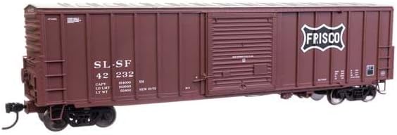 Walthers Mainline 910-46011 HO Scale 50' ACF Exterior Post Dreadnaught End Plate B Boxcar - Ready to Run - St. Louis - San Francisco Frisco #42232
