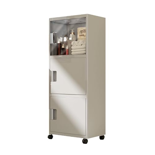 Étagère d'angle pour cuisine et salle de bain : le rangement à roulettes gain de place