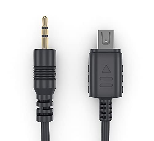 ayex Cable adaptador en espiral compatible con Olympus UC1 E-PL8 E-620 E600 E520 E510 SP-810 UZ SZ-300MR Pen-F para, por ejemplo, temporizador disparador remoto - imagen 2