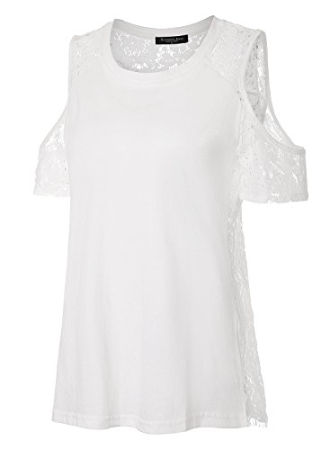 BMJL Top da Donna Casual Girocollo Scava Fuori