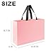 Xloey Pink Gift Bags, 6 Pcs 12.6