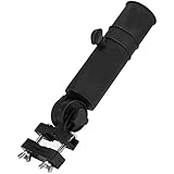 ZM-Shoes Golf-Regenschirm-Halter Trolley Regenschirme Ständer Schwarz Einstellbare Größe für Golf Cart Griffe Fahrrad-Kinderwagen Angeln,Schwarz,4.1 * 22.5cm