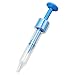 Earmold Syringe, Portable Ear Impression Syringe Refillable for Hearing Device for Fitting (Blue)