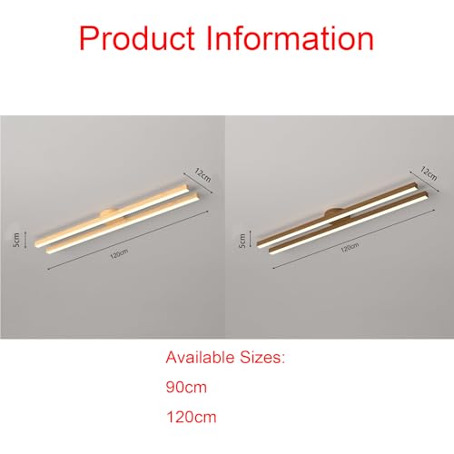 Lampes de plafond LED dimmables avec télécommande pour cuisine et grand salon - 5