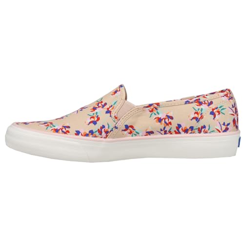 Image of Keds Womens Double Decker Canvas Slip On Sneakers Shoes Casual - Black