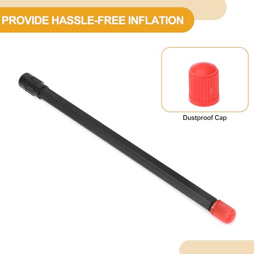 Image of 10pcs 180mm Tire Valve Extension Universal Plastic 180 Degree Tyre Valve Stem Extender for Car Motorcycle RV Truck Bike
