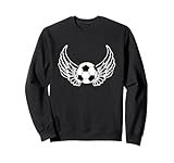 Flying Soccer ball with angel wings