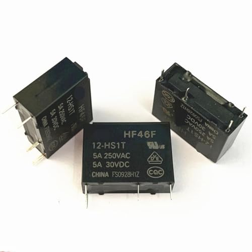 Relais HF46F-12-HS1 de haute précision pour boîtier domotique