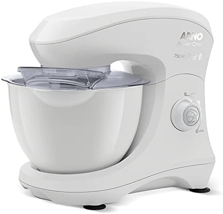Batedeira Planetária Arno Superchef 750W 5 litros 15 velocidades ...