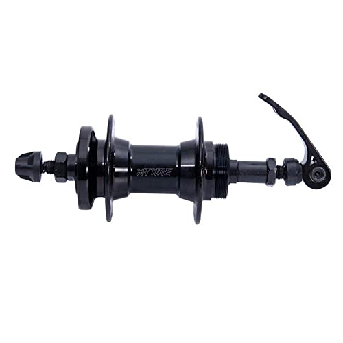Cubo Traseiro Para Bike 32 Furos Eixo 9mm Com Blocagem E Esferado Preto X-time