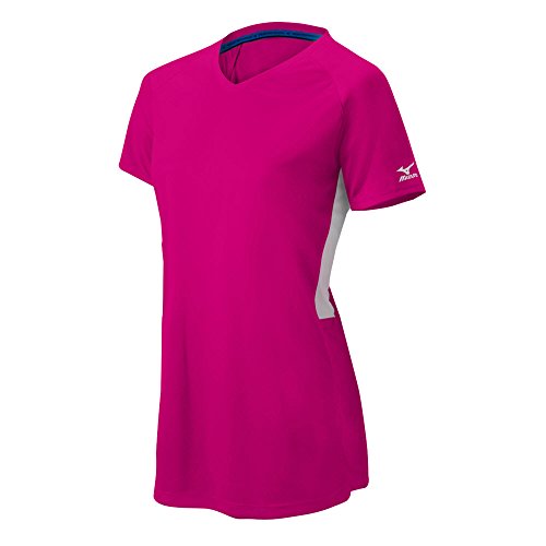 Mizuno 350584.1M00 Maillot de Sport Fille Col V Rose M