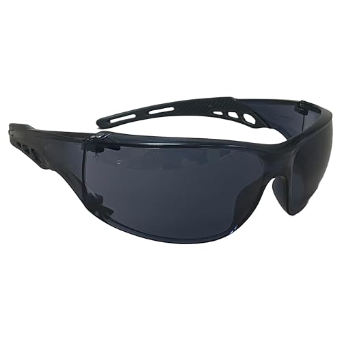 Image of VENUS - E-306 GHC - Safety Goggles - ANSI Z87+ Certified, Polycarbonate Hard Coated Anti-Scratch Lens, UV Protection, Industrial, Bike & Car Driving - Clear Lens - Pack of 1