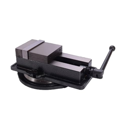 BEILOCKERY 4 Inch Milling Machine Vise Bench Clamp Vise With Adjustable Directional Base High Precision Milling Machine Bench Vise Industrial Grade Vise
