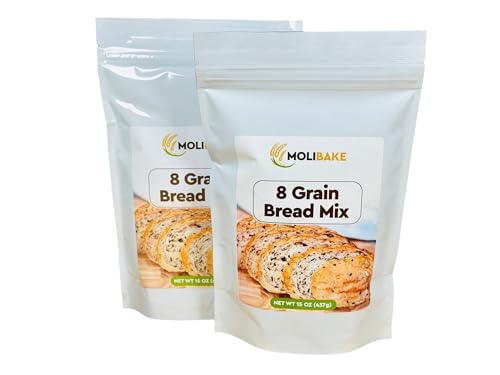 Molibake 8 Grain Bread Mix Pack of 2