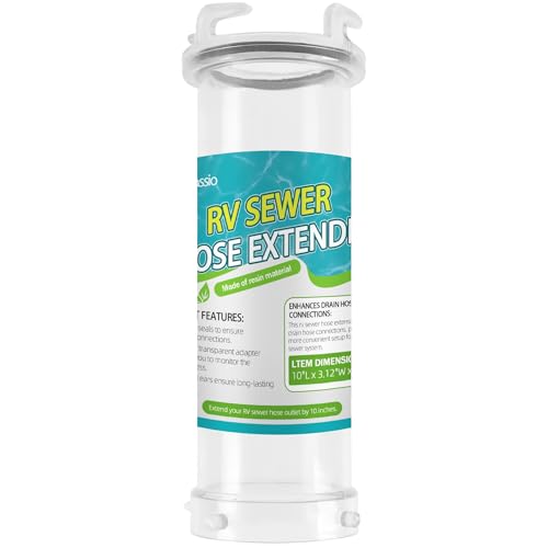 Image of 10 inch Extension Clearview Sewer Hose Adapter T1021