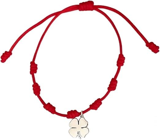 Movilear Pulsera Roja de 7 Nudos, Suerte y Protección, Pulsera Mal de Ojo para...