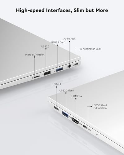Image of NIMO 15.6'' IPS FHD-Laptop, 16GB RAM 512GB SSD AMD Ryzen 5, 4 Cores Up to 3.7GHz Student Computer with 2 Years Warranty, 65W Type-C, Fingerprint, Backlit Keyboard, BT5.2
