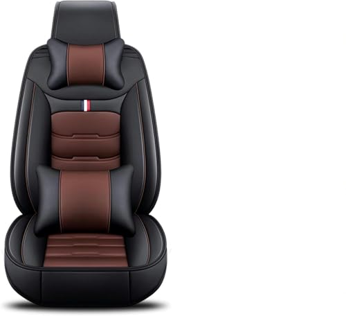 Housses de siège de voiture pour BMW E46 Touring 1998-2005 noir café luxe
