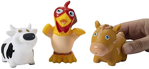 BANDAI La Granja De Zenón TO84100 Figurines de Bain Multicolores Amusantes avec Figurines, Aventures Aquatiques.