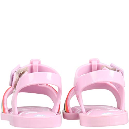 SANDÁLIA MINI MELISSA MAR SANDAL SUNNY DAY 33224 TAMANHO:17/18;COR:ROSA
