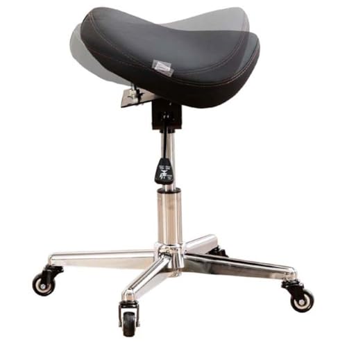 Chaise selle ergonomique réglable 45-55 cm pour bureau et salon