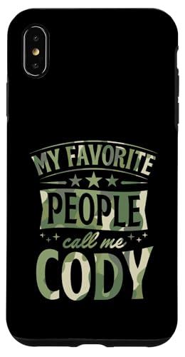 My Favorite People Call Me Cody ���O���� �X�}�z�P�[�X iPhone XS Max �p
