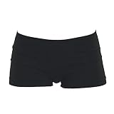Toocool Mädchen-Tanz-Culottes-Shorts für Kunstturnen, Fitness und Sport, Unterwäsche LO-YQ7079 [12-14, Schwarz]