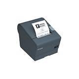 Epson TM-T88V Thermal Receipt Printer (Powered USB and USB) No Power Supply Dark Gray (Renewed)