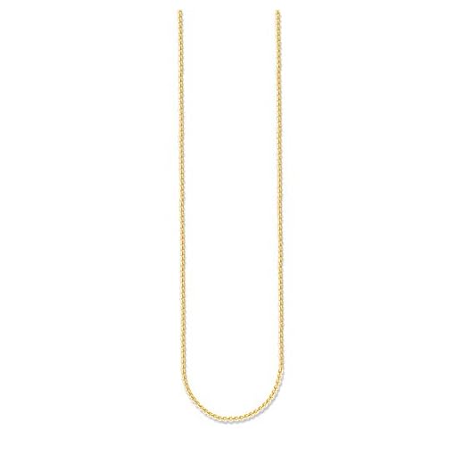 THOMAS SABO Venezia-Kette vergoldetes Silber KE1106-413-12-L70