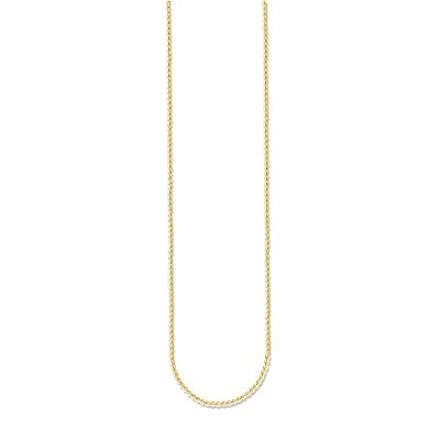 Thomas Sabo Collar Plata Bañadaen Oro KE1106-413-12-L60, 60 cm, Dorado | Ya disponible en tu tienda friki favorita! En mundofriki.es! Thomas Sabo Collar Plata Bañadaen Oro KE1106-413-12-L60, 60 cm, Dorado | Ya disponible en tu tienda friki favorita! En mundofriki.es!