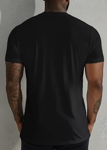 Image of Peppyzone Quick Dry Sports T Shirt for Men | Lightweight Breathable Gym T-Shirt | Regular Fit Workout Tee for Running, Training & Everyday Activewear