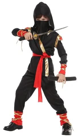Shanti Fancy Creation Ninja Dress For Kids Halloween Party Costume For Kids School Annual Function Birthday Party Stage Show Competition (2-4) - Polyester, Black (B0C4JFBV9J) Amazon Price History, Amazon Price Tracker