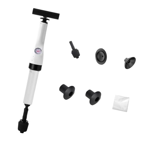 Desatascador de Inodoro con Presión de Aire Alta, Desatascador para Fregaderos, Bañeras y Tuberías con 3/5 Boquillas miniatura 6