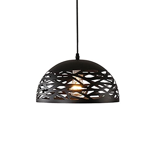 Lustre ajouré vintage pour corriger un manque de luminosité de cuisine