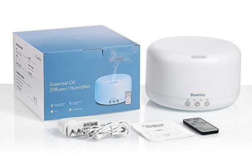 Miniatura 4 de BlueHills Juego de 3 difusores de aceites esenciales de alta calidad de 33.8 fl oz para habitaciones grandes, modelos de gran capacidad, ajustable,