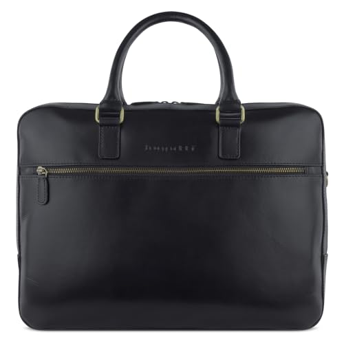 bugatti Remo große Aktentasche 15 Zoll, Businesstasche aus Leder,...