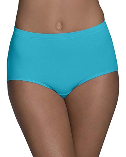 Fruit Of The Loom 6DBCBF1-999-2XL (9) Womens Breathable Underwear, Moisture Wicking Keeps You Cool & Comfortable, Available In Plus Size Briefs, Cotton Mesh thumb #1