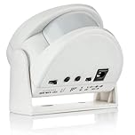 Wireless PIR Motion Sensor Door Bell,Shop Visitor Alert Chime Alarm Burglar, Entry Alert Chime for Business/Home/Office