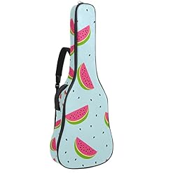 Hondank Housse imperméable pour guitare acoustique avec double bandoulière et poche Motif chaton mignon, Multicolore 08… - Les Beatles, Paul McCartney, John Lennon, RIngo Starr, George Harrison