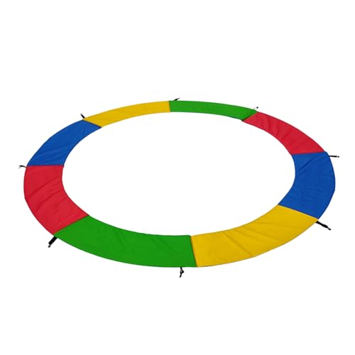 Cubierta de resorte de repuesto de seguridad para cama elástica de 6 pies, 8 pies, 10 pies, 12 pies de diámetro, almohadilla protectora para niños y adultos, mini cama elástica, duradera, impermeable