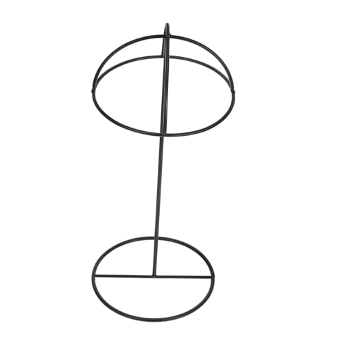 Ipetboom Soporte para Sombreros de Metal Negro Grande Exhibidor de Mesa para Tienda y Hogar Organizador Versátil para Tipo de Gorras Diseño Minimalista y Montaje Sencillo
