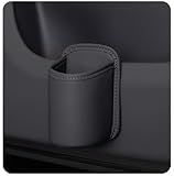 Cuir haut de gamme : Fabriqué en cuir noir classique de haute qualité et résistant à l'usure, il s'intègre parfaitement à l'intérieur de tout véhicule. Contrairement au plastique, il élimine totalement les bruits de la route et protège le panneau de porte des rayures et des chocs