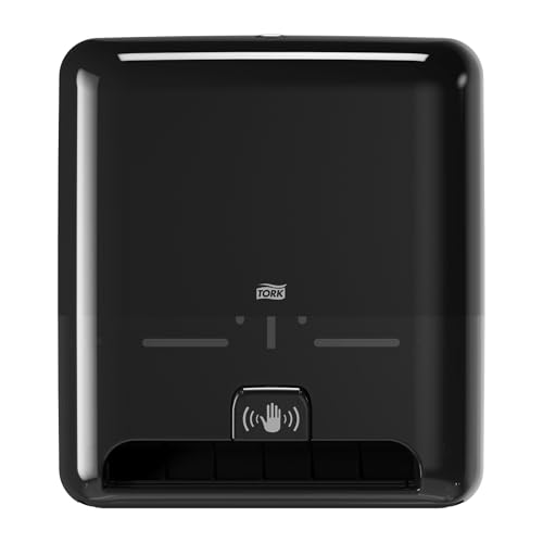 Tork Matic Paper Towel Dispenser, Intuition Sensor, Black, Elevation, H1, non-contact One-at-a-Time dispensing, 5511282