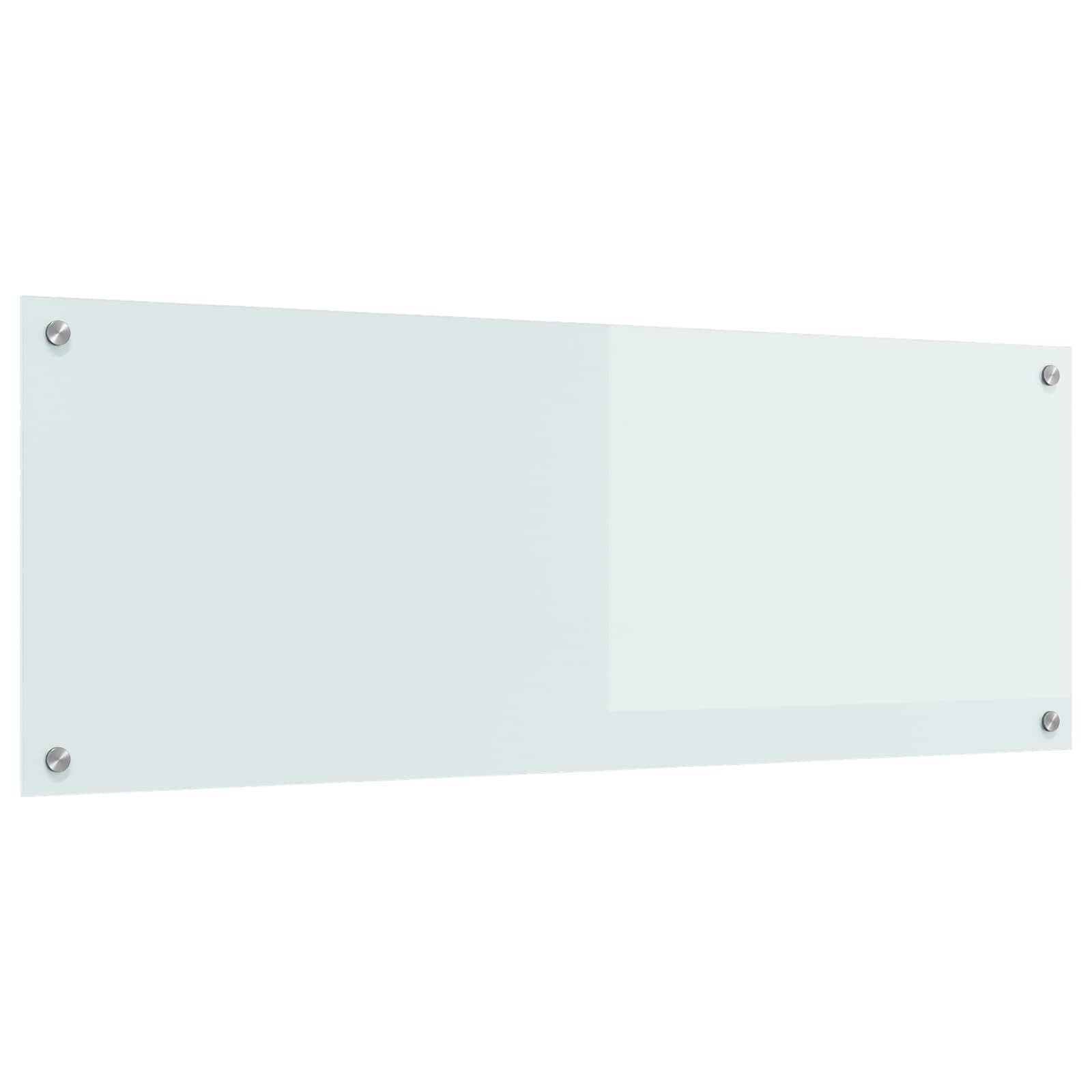 Generisch Küchenrückwand Weiß 110 x 40 cm Gehärtetes Glas,Heim & Garten,Küche & Esszimmer,Küchenhelfer & -utensilien-42001286